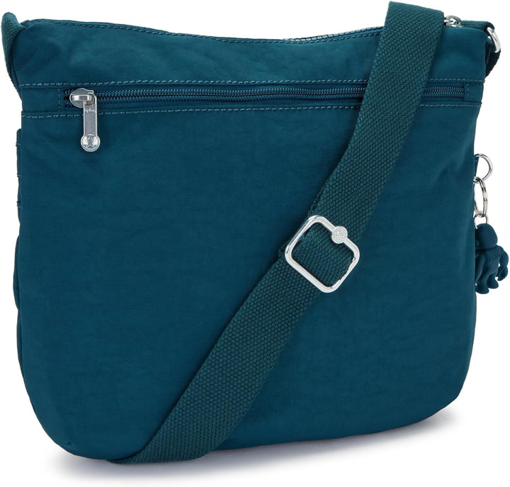 Kipling Unisex ARTO Medium Crossbody, Cosmic Emerald, Cosmic Emerald