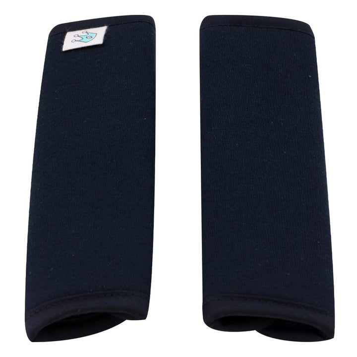 JYOKO KIDS Gurtpolster Universal für Babyschale, Buggy, Autositz (17 x 18, Black Series) Black Serie