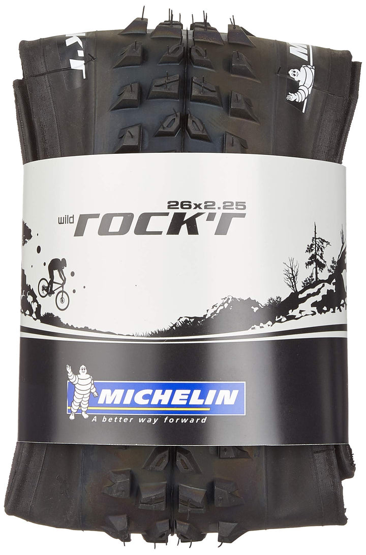 Michelin Herren Wild Rock'r Reifen 26x2.25 / 57-559 Schwarz, 26x2.25 / 57-559 Schwarz