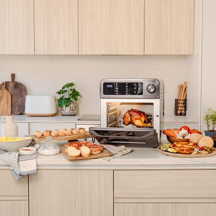 Cecotec Backofen-Fritteuse Bake&Fry 1500 Touch. 15 Liter, 1700 W, Gesündere Ergebnisse, Touchscreen,