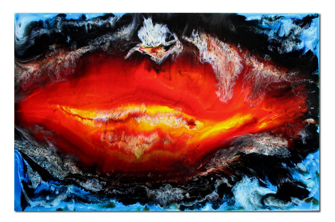 Gemälde Abstrakte Malerei Original - moderne hochglanz Wandbilder XXL - Resin Art Kunst Bild Harz Un