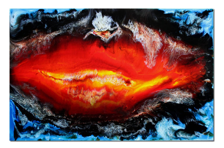 Gemälde Abstrakte Malerei Original - moderne hochglanz Wandbilder XXL - Resin Art Kunst Bild Harz Un