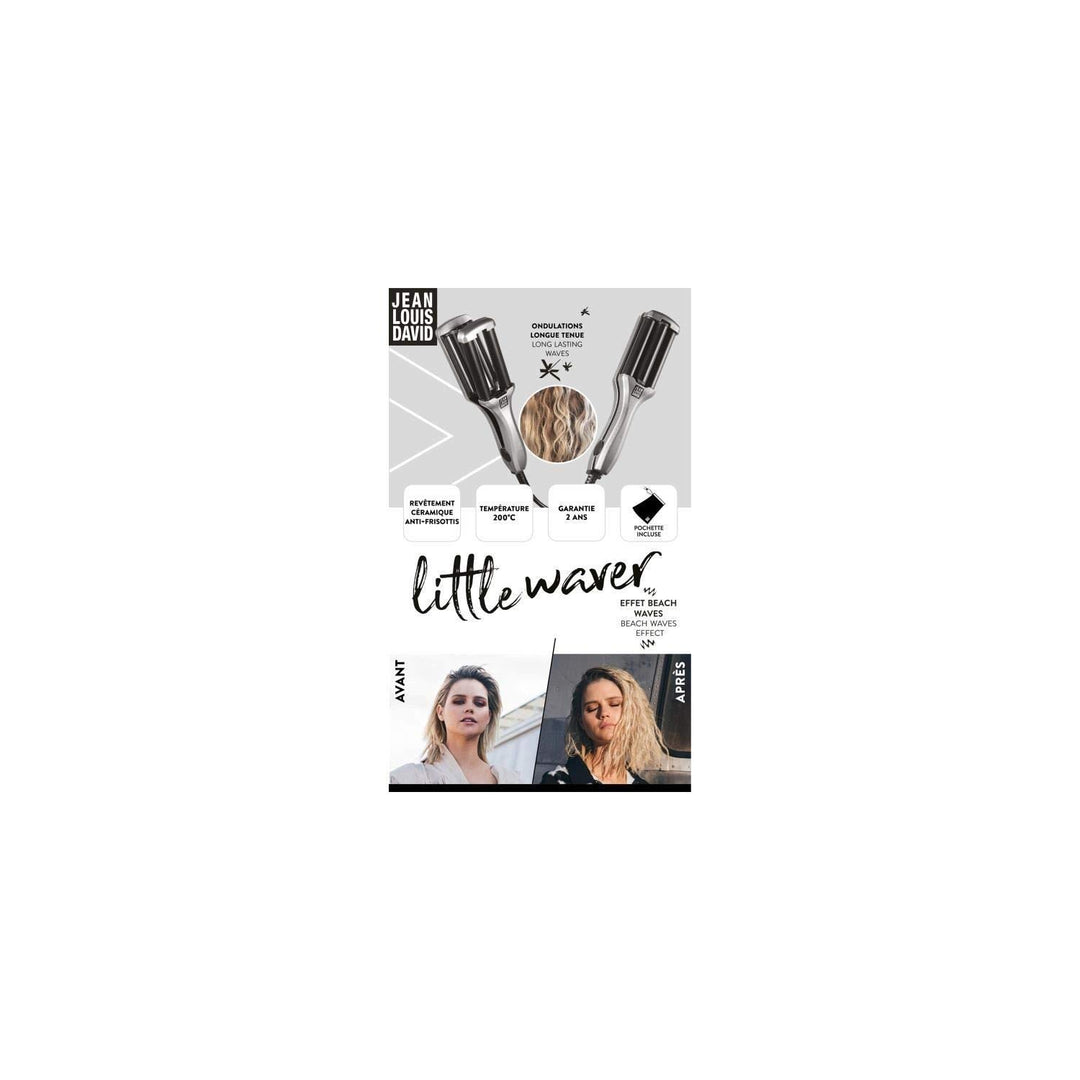 JEAN LOUIS DAVID - Mini Welleneisen LITTLE WAVER - Little Collection - Reisegrösse