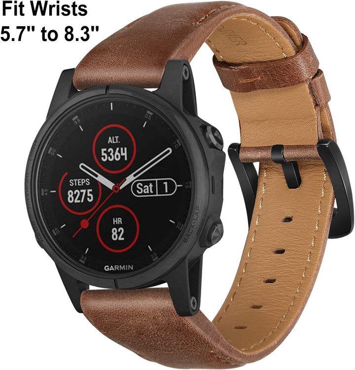 TRUMiRR Ersatz für Garmin Fenix 8 47mm/Fenix E 47mm/Approach S70 47mm/Fenix 7 Pro/6 Pro Armband,22mm