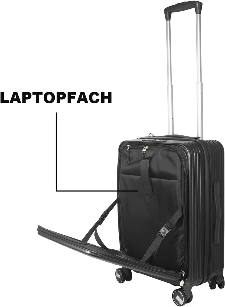 Erweiterbares Hartschalenkoffer Set, mit deutschem Polycarbonat hergestellt, 3-teilig, Spezielles Fr