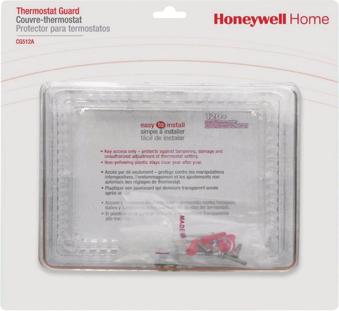 Honeywell CG512A1009 Large Thermostat Guard with Inner Shelf to Prevent Tampering by Honeywell, 1