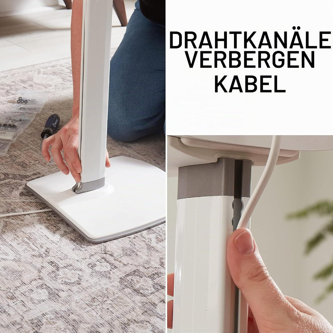 Sanus Lautsprecherständer für Sonos Era 300 Single WSSE31, Feste Höhe weiss, weiss