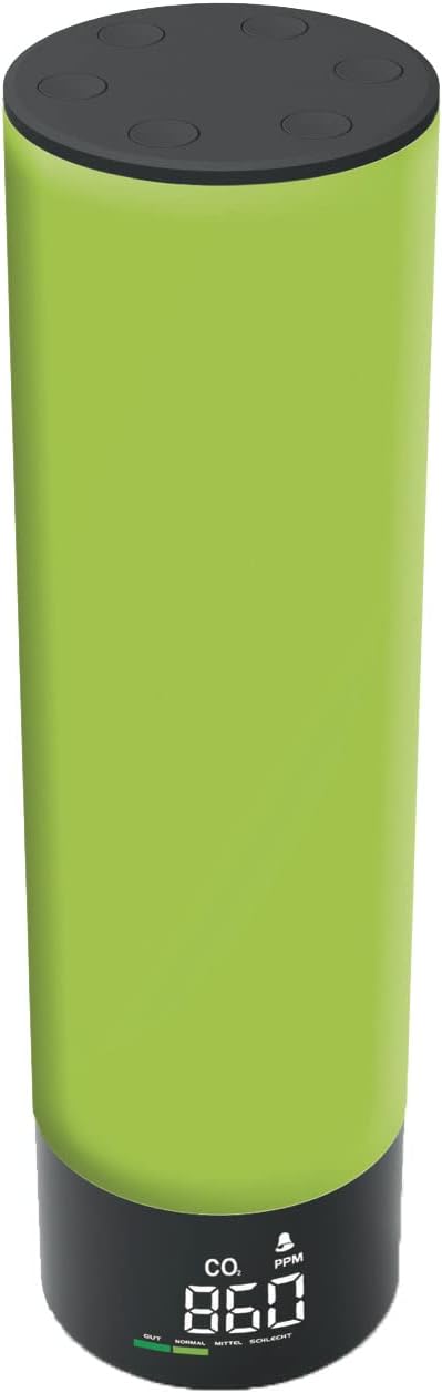 WL1045 Luftgütemonitor, Co2 Laterne - 3- Farben - Lüftungssystem, rot, gelb, grün, Co2 Alarm, perfek