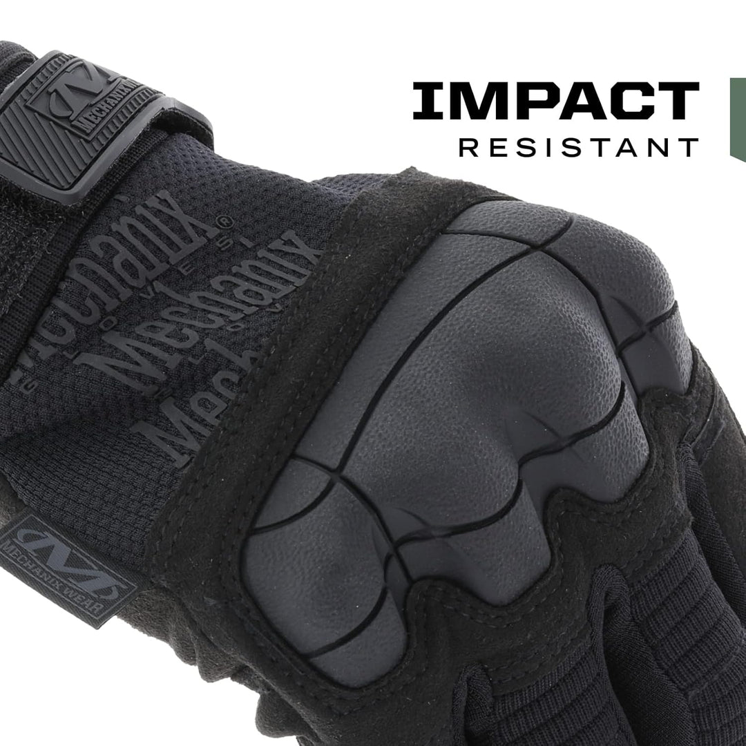 Mechanix Wear Mechanix Herren M-pact® 3 cover handsker (Lille, fuldt sort) Hochleistungs Kampfhandsc