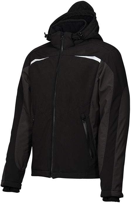 KÜBLER WEATHER Softshelljacke, Unisex-Arbeitsjacke aus Mischgewebe, wind- und wasserabweisende Softs
