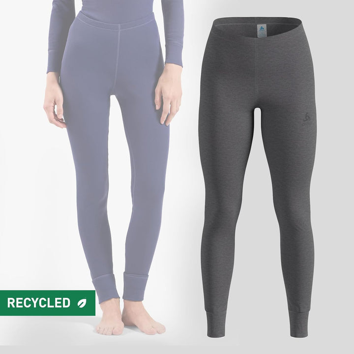 Odlo Thermo Leggings Damen Active Warm I Thermounterwäsche I Warme Skiunterwäsche I Lange Thermohose