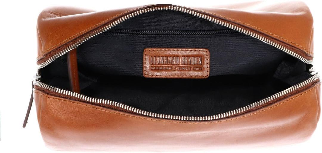 Leonhard Heyden Cambridge - Kulturbeutel 25 cm cognac, Cognac