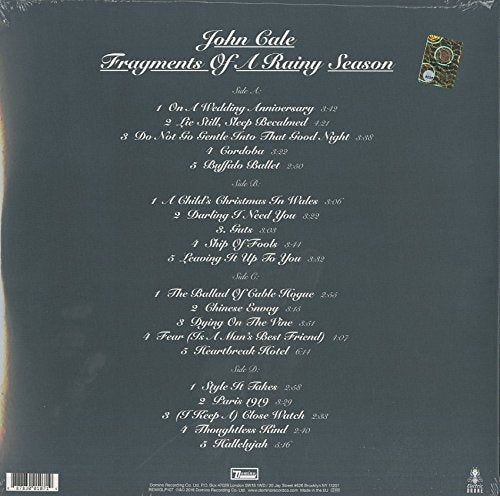 Fragments of a Rainy Season, Vinyl