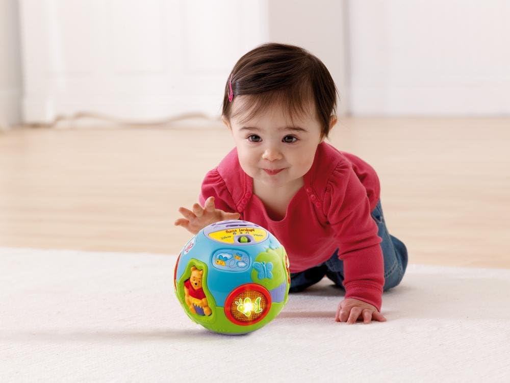 VTech 80-106104 - Winnie Puuhs Bunte Lernkugel Single, Single