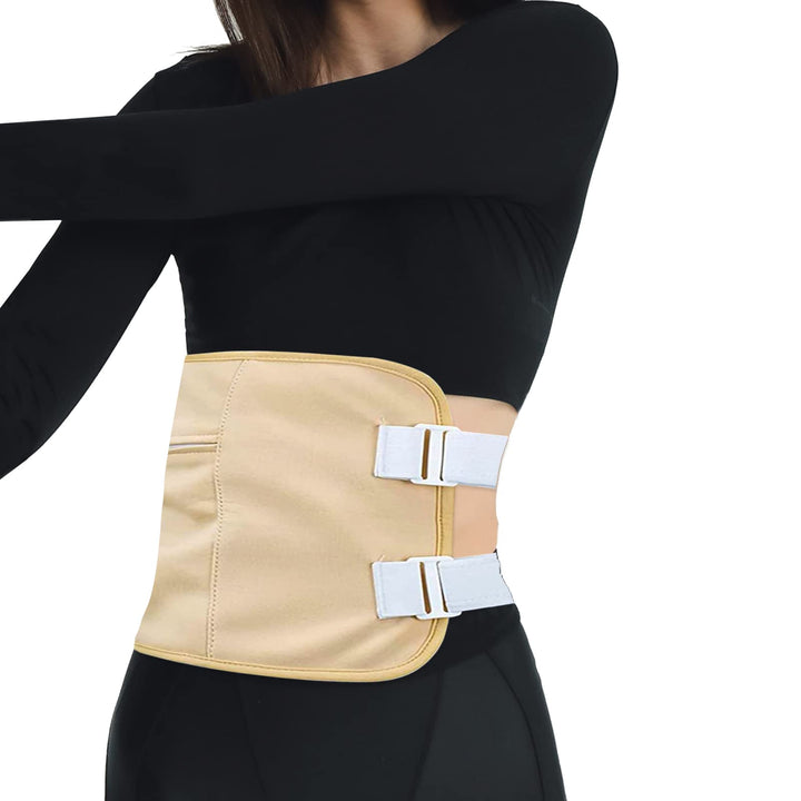 Castor Oil Pack, Wiederverwendbare Castor Oil Pack Wrap Organicmit Klettverschluss Taille Gürtel für