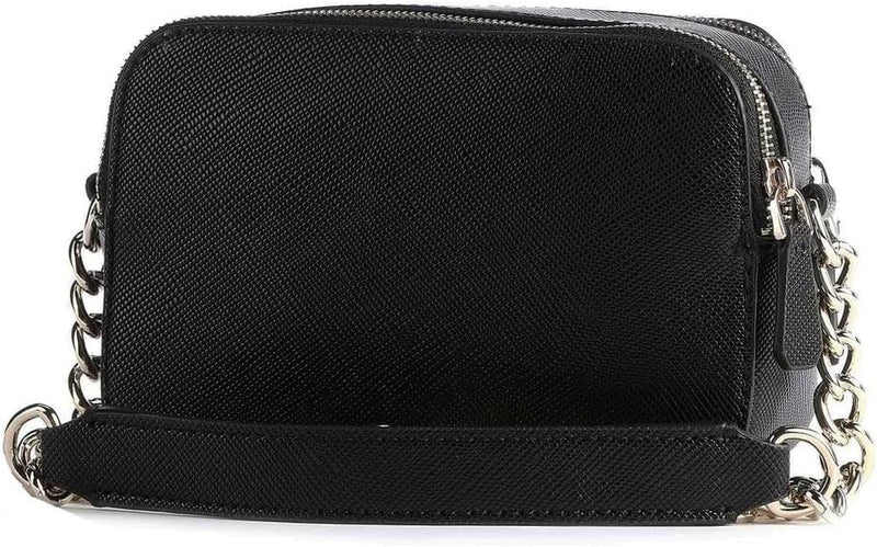 Guess Damen Noelle Crossbody Kamera Tasche Schwarz, Schwarz