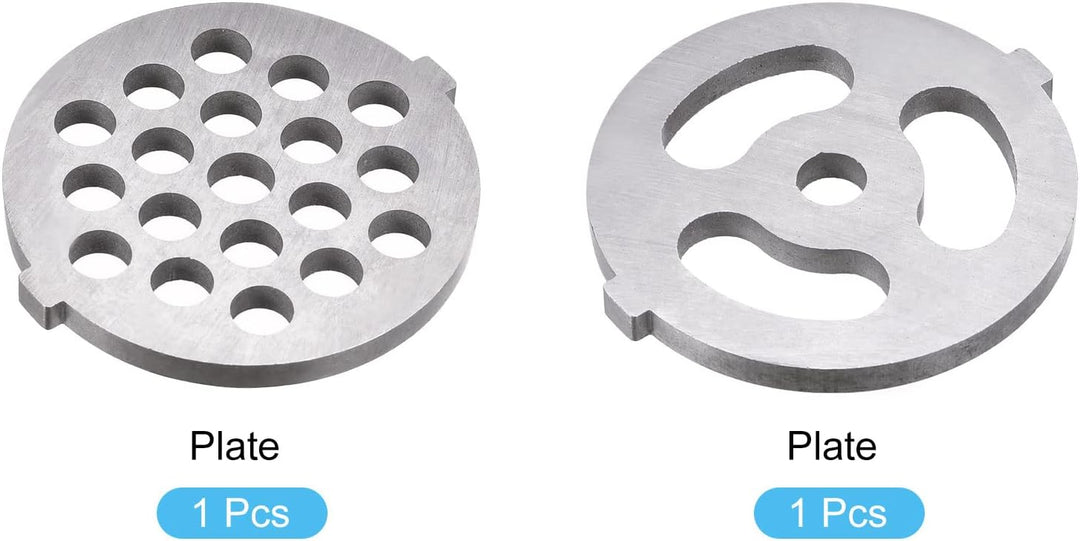 sourcing map 1 Satz Fleischwolf Klinge 3mm 5mm 7mm Edelstahlmesser Messerschneider für Fleischwölfe