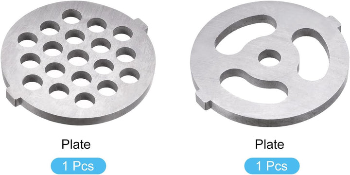 sourcing map 1 Satz Fleischwolf Klinge 3mm 5mm 7mm Edelstahlmesser Messerschneider für Fleischwölfe