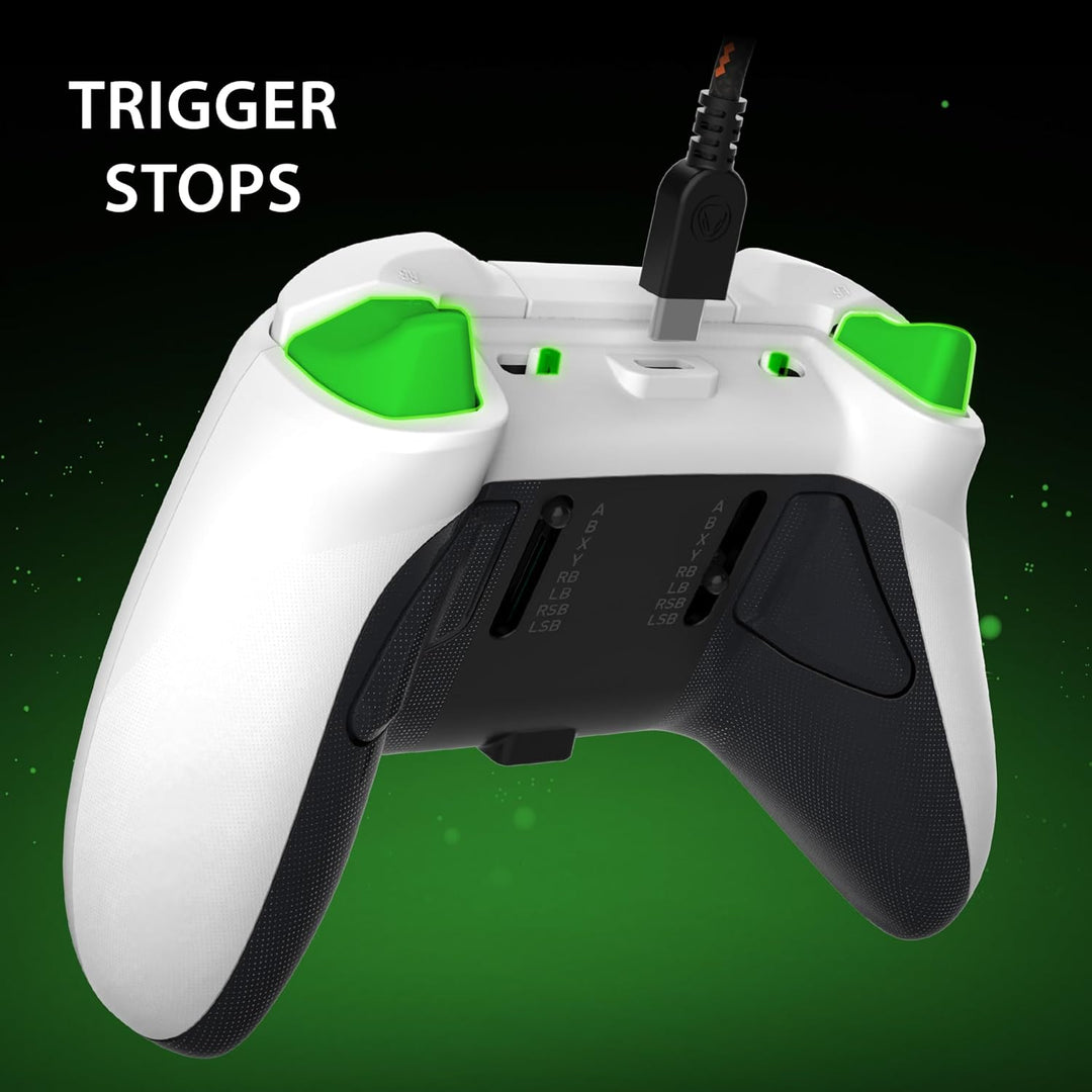 Snakebyte Gamepad Pro X weiss - kabelgebundener Xbox Series X|S & PC Controller mit Hall-Effect Sens