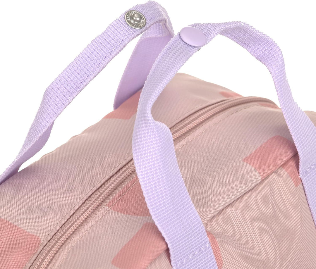 LÄSSIG Kindergartenrucksack Mini Square 7L Pattern Party Rose, Pattern Party Rose
