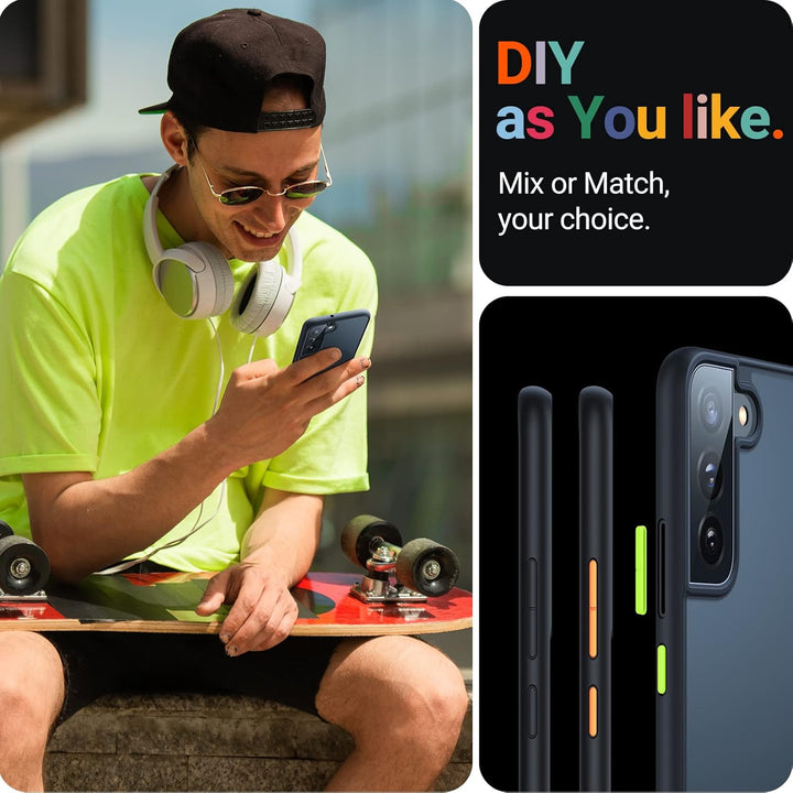 TORRAS Militärschutz für Samsung Galaxy S22 Hülle (Echtes Militär Drop Zertifiziert) Extrem Stossfes