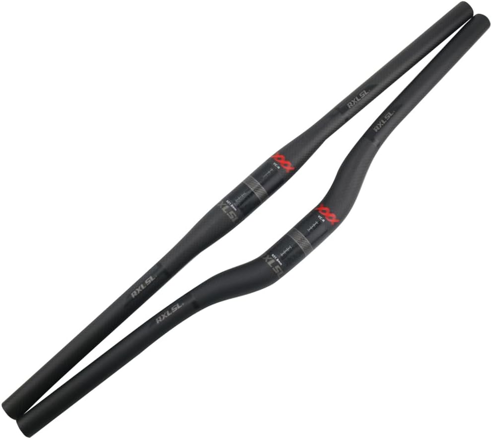 carbon lenker mtb 31.8 RXL SL carbon lenker riser mit backsweep 8° 720mm | 3K matt riser lenker moun