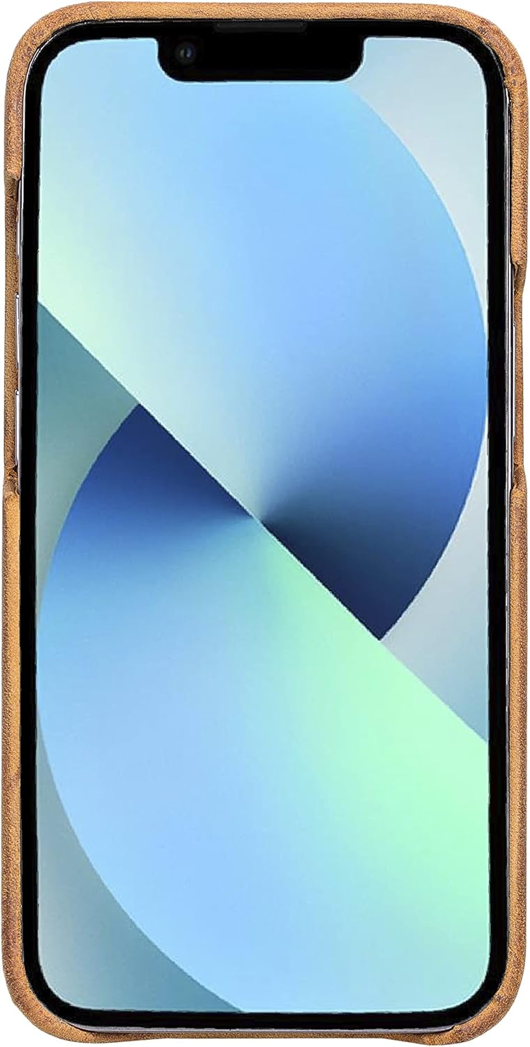 Solo Pelle Lederhülle für das iPhone 13 Pro in 6.1 Zoll Princeton Case Leder Hülle Ledertasche Backc