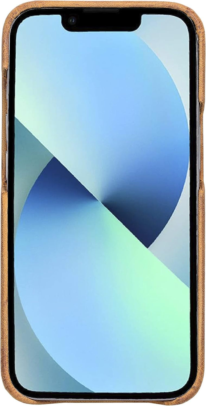 Solo Pelle Lederhülle für das iPhone 13 Pro in 6.1 Zoll Princeton Case Leder Hülle Ledertasche Backc