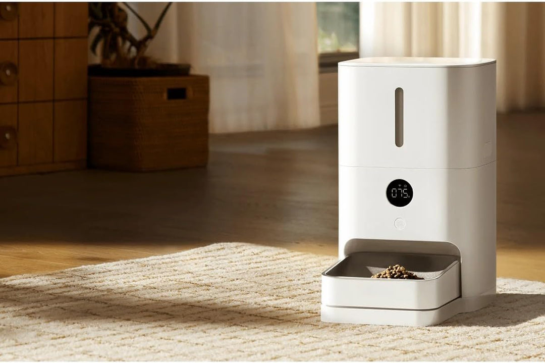 Xiaomi Smart Pet Food Feeder 2-5L grosses Futterfach für bis zu 2,5kg Trockenfutter, LED-Display, Gr