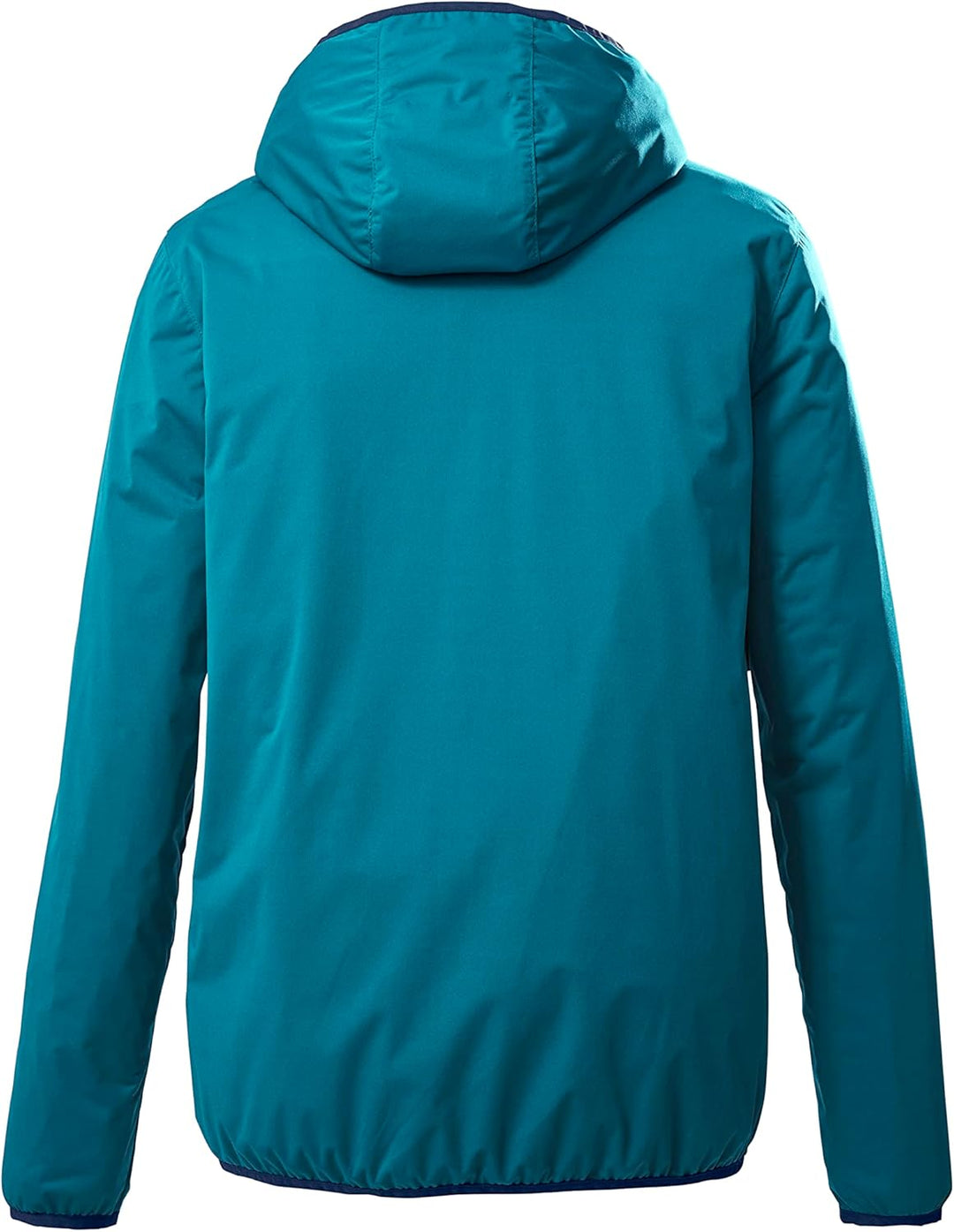 Killtec Herren Kos 60 Mn Jckt 2-Lagen Fuktionsjacke/Outdoorjacke mit Kapuze, packbar L dunkelaqua, L