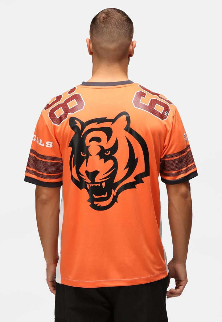 Recovered NFL T-Shirt Jersey Trikot American Football Fanshirt Teamlogo Nummer Sommer Oversized