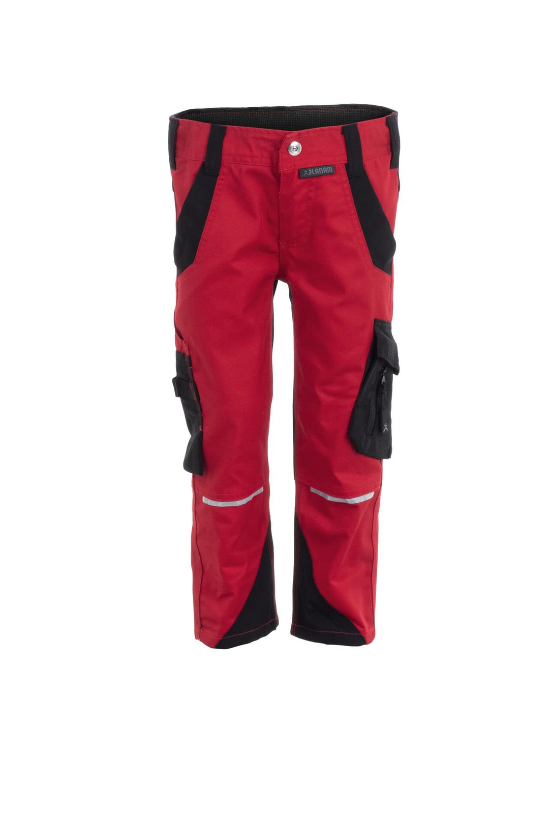Planam Norit Kinder Junior Bundhose rot schwarz Modell 6547 Grösse 86/92