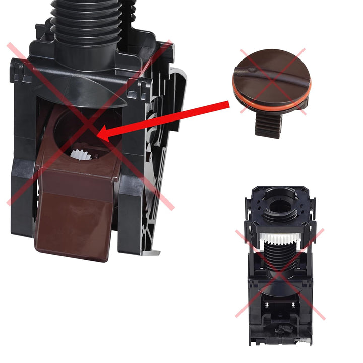 10x Dichtung O-Ringe kompatibel mit Jura Impressa AEG Krups Franke für die Brüheinheit Brühgruppe An