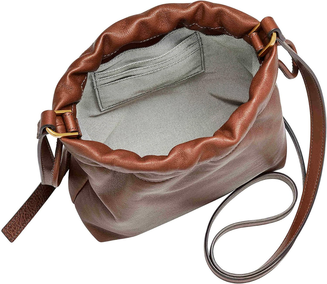 Fossil Damen Gigi Crossbody, Einheitsgrösse Brown, Brown
