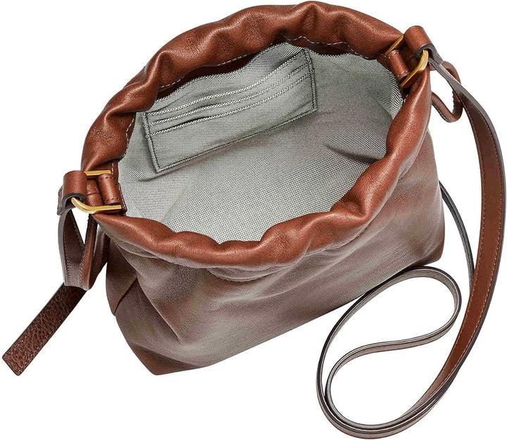 Fossil Damen Gigi Crossbody, Einheitsgrösse Brown, Brown
