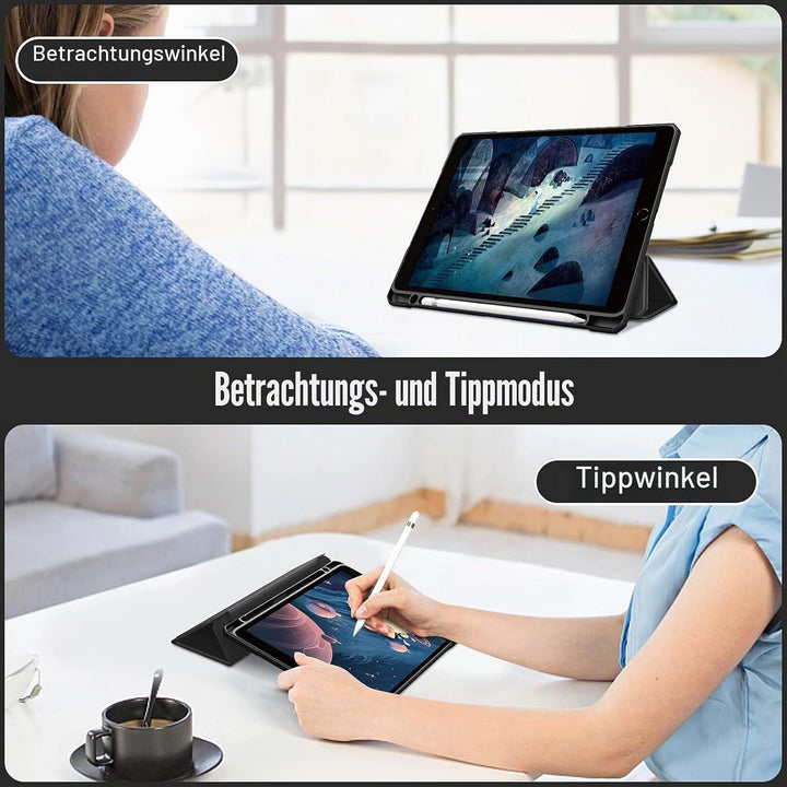 Fintie Hybrid Hülle für iPad Air 2019 (3. Generation) / iPad Pro 10.5 2017 - [Eingebauter Stifthalte