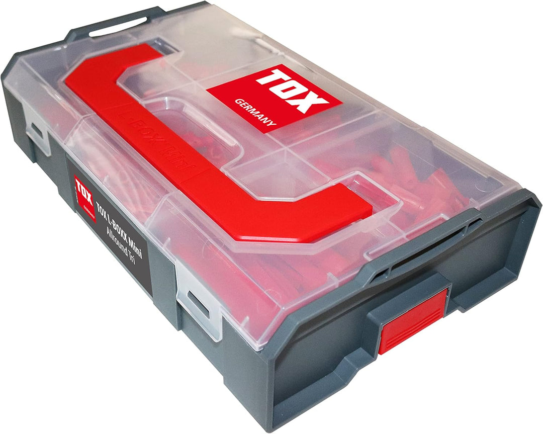 TOX L-BOXX Mini Allround Tri Dübelset effektiv, kompakt, übersichtlich, individuell anpassbar & stap