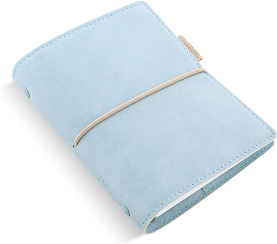 Filofax Domino Weich Terminplaner - Taschenformat - 2020 - Hellblau, hellblau