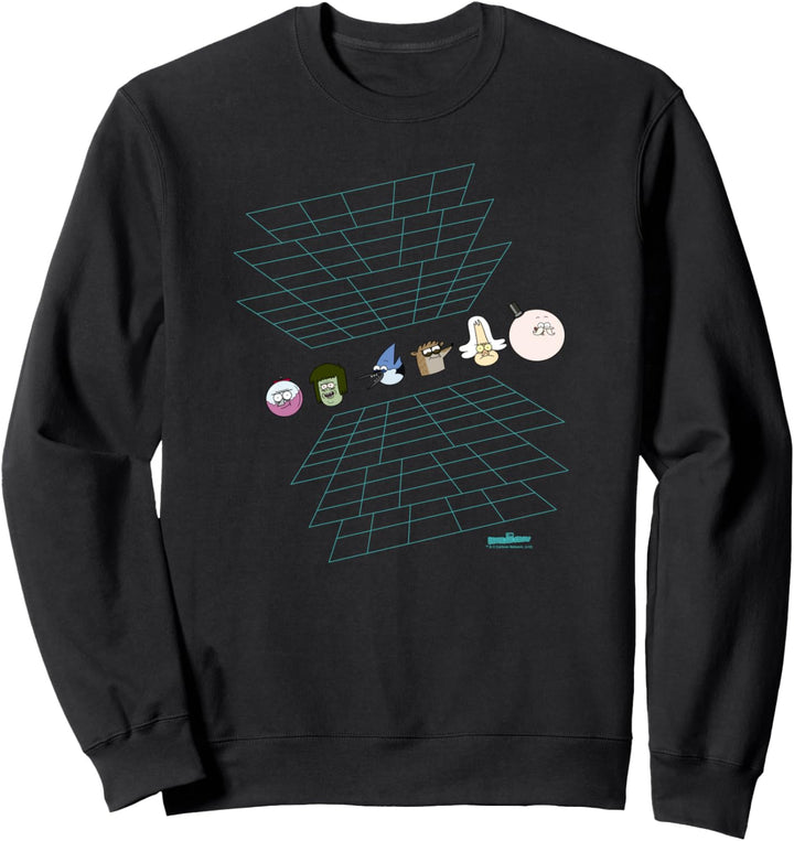 Regular Show Regular Grid Sweatshirt