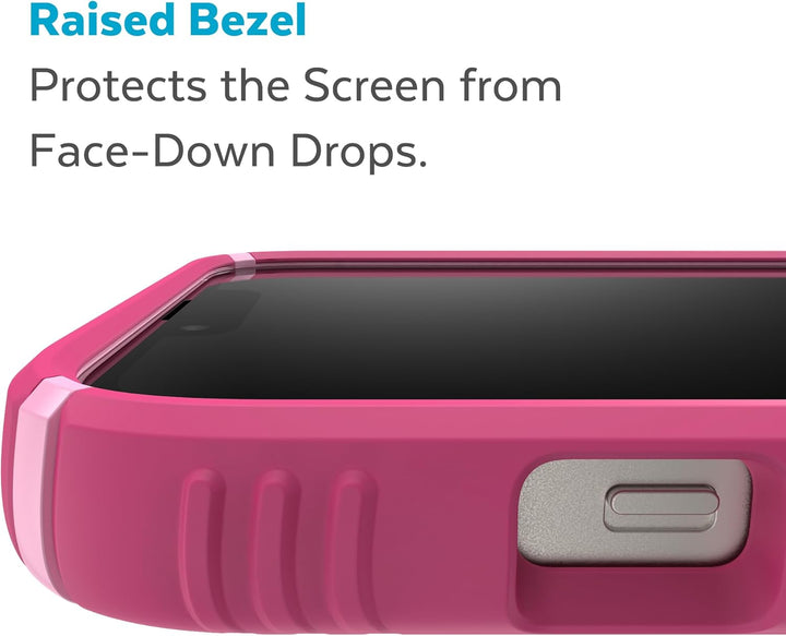 Speck Presidio Grip 2 Case für Apple iPhone 14 / iPhone 13 Digital pink Digital Pink/Blossom Pink/We