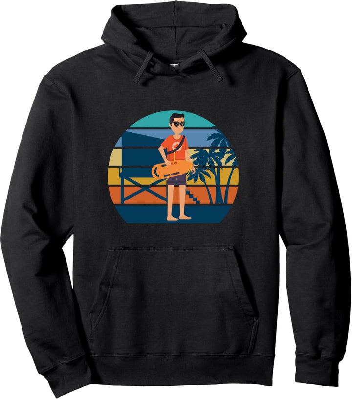 Rettungsschwimmer Retten Schwimmen Schwimmbad Geschenk Pullover Hoodie
