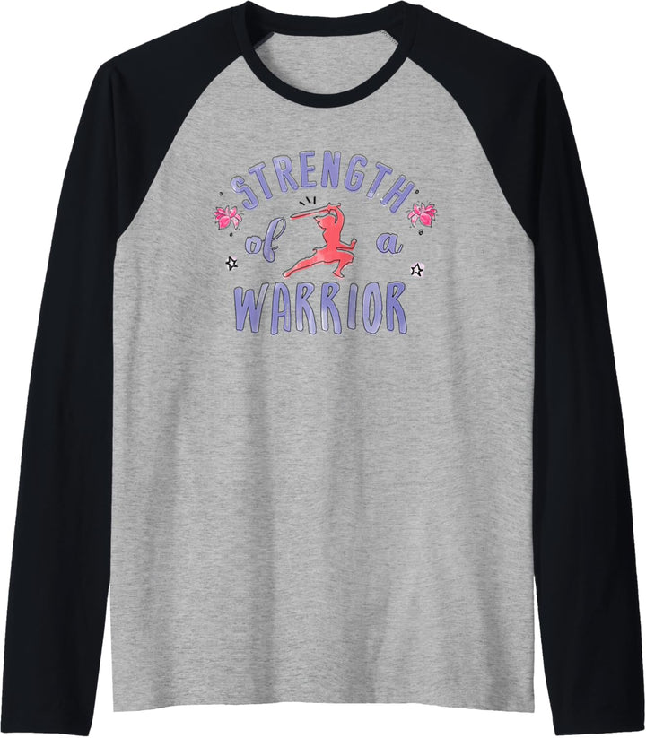 Disney Mulan Strength of a Warrior Raglan