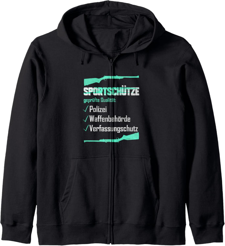 Sportschütze geprüfte Qualität - Schiessstand Kapuzenjacke
