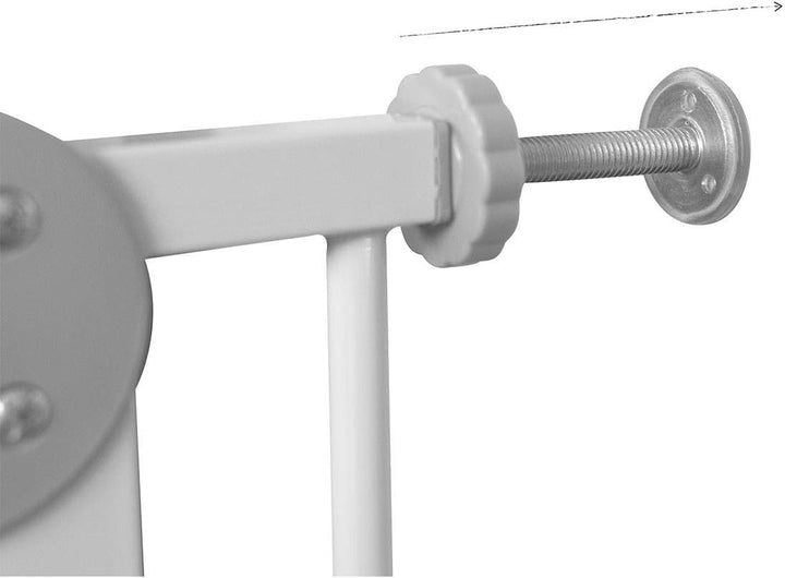 Baninni Fina Sicherheitsgitter, Weiss, 67 cm bis 75 cm