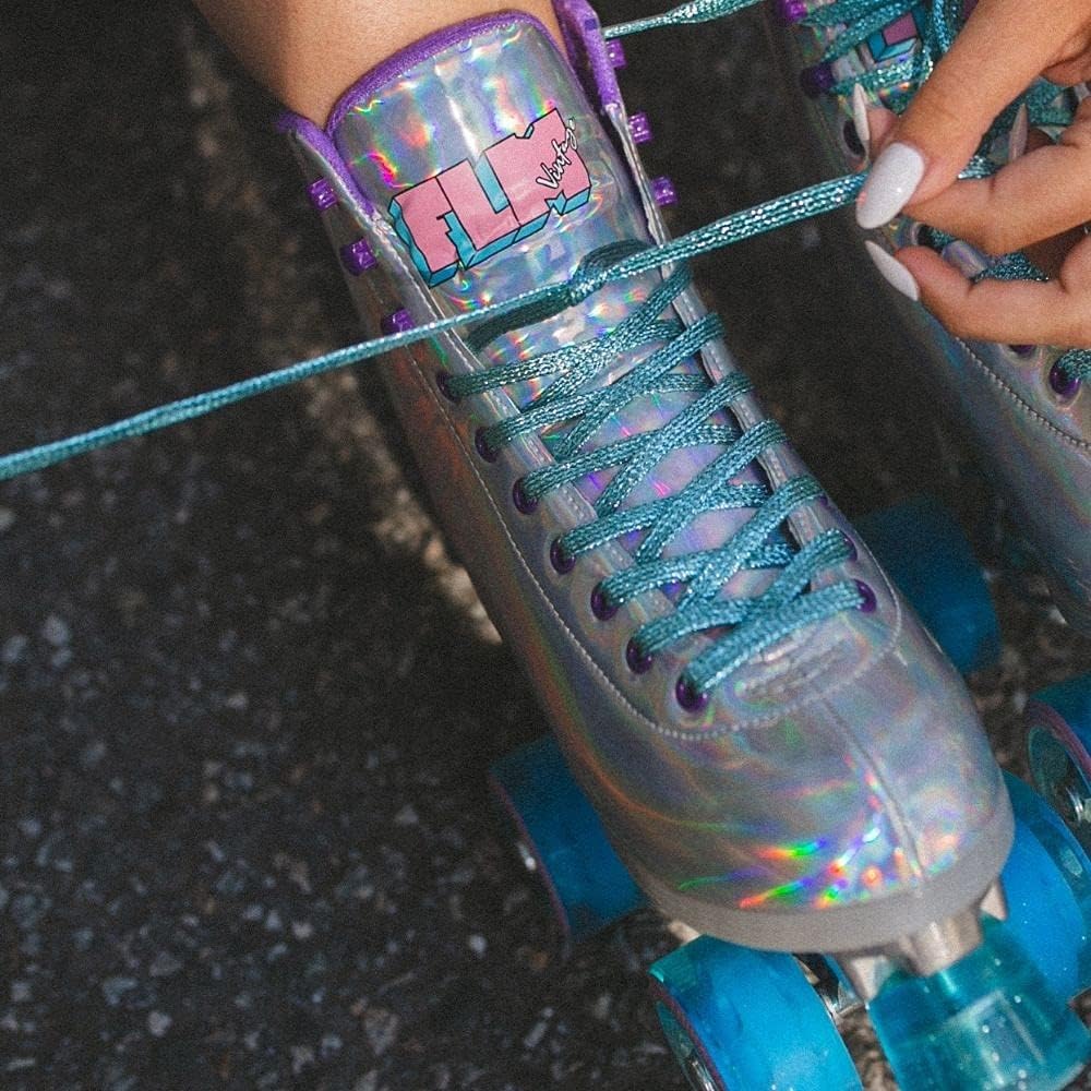 Flamingueo Rollschuhe - Rollerskates, Rollschuhe Mädchen, Schlittschuhe, Discoroller, Roller Blades