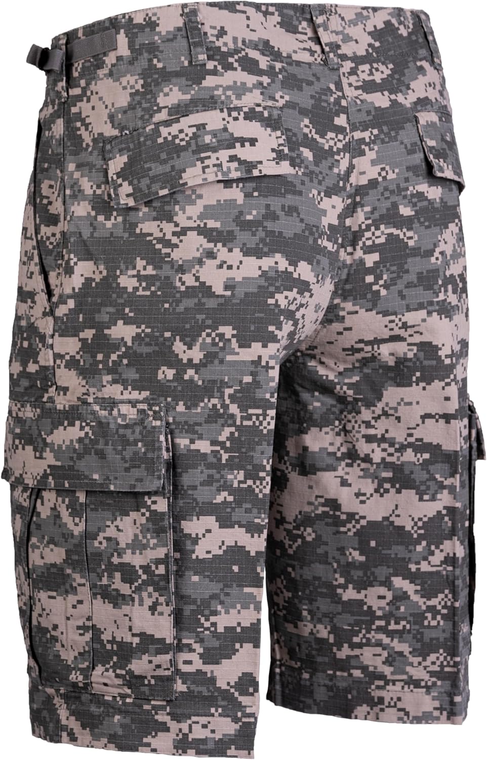 Mil-Tec US Bermuda R/S Prewash Shorts Herren • Leichte Ripstop Bermuda Shorts im Used-Look • Cargosh