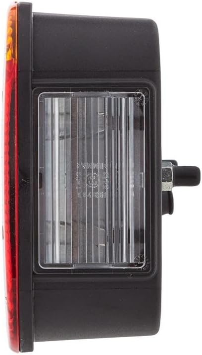HELLA - Heckleuchte - Glühlampe - 12V - Anbau/geschraubt - Lichtscheibenfarbe: weiss/rot - Stecker: