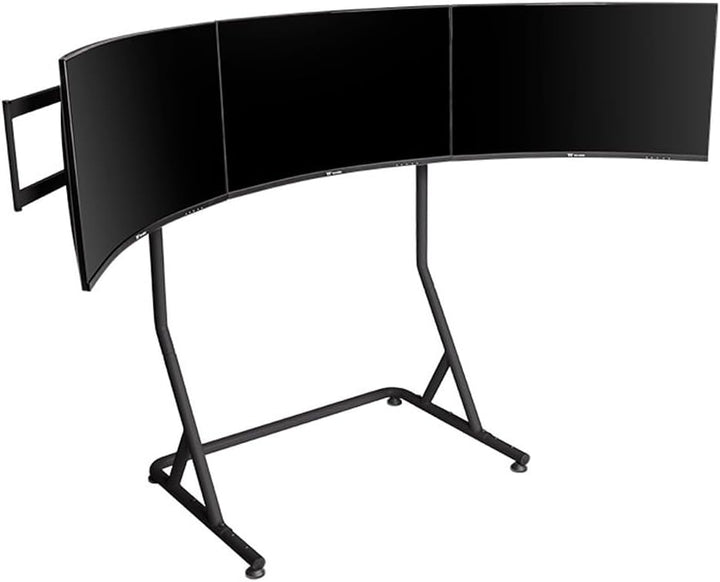 Thermaltake Triple Racing Monitor Stand Pro | Für 3× 32″ Curved / 34″ Flat Monitore | Pulverbeschich