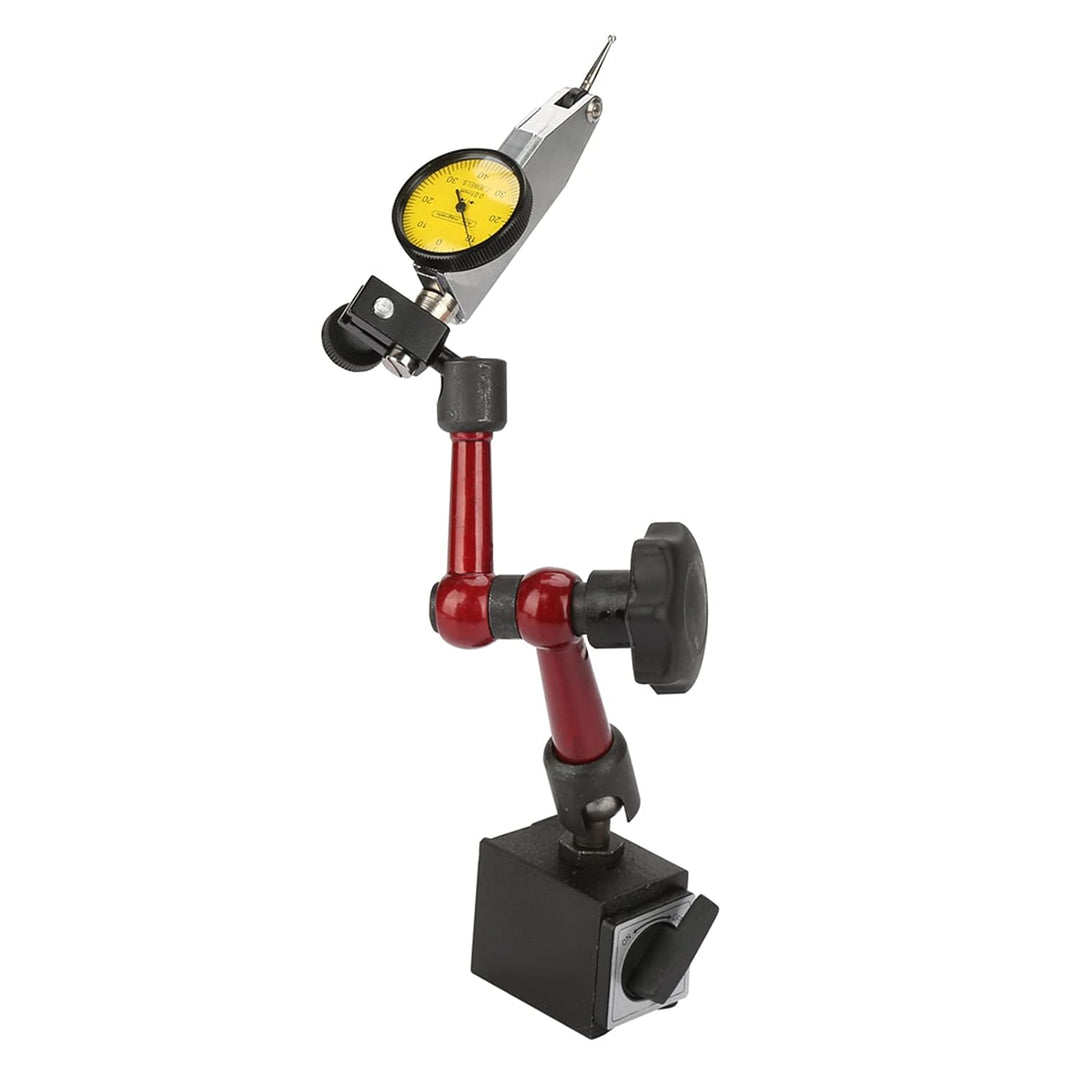 Messuhr mit Magnethalter, Centesimal Komparator mit Artikulierter Magnetischer Basis Mikrometer Fühl