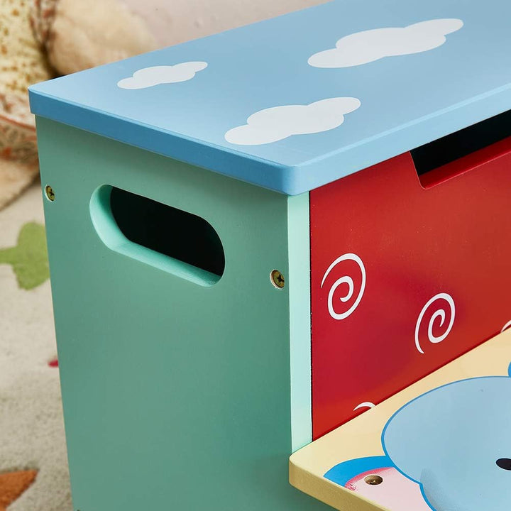 Tritthocker für Kinder | Kindertritthocker mit Aufbewahrung | Tragbare & leichte Double Step Hocker